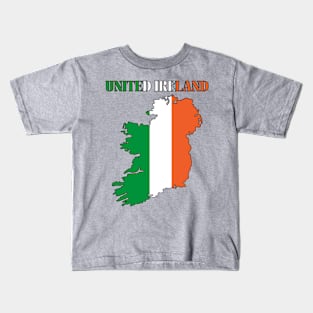 United Ireland Irish Reunification Kids T-Shirt